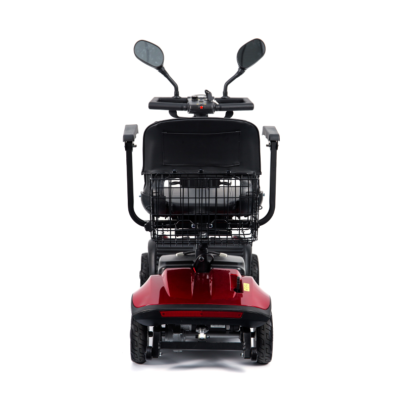 YL-07T 4-hjulet bærbar foldbar elektrisk drevet mobilitetsscooter