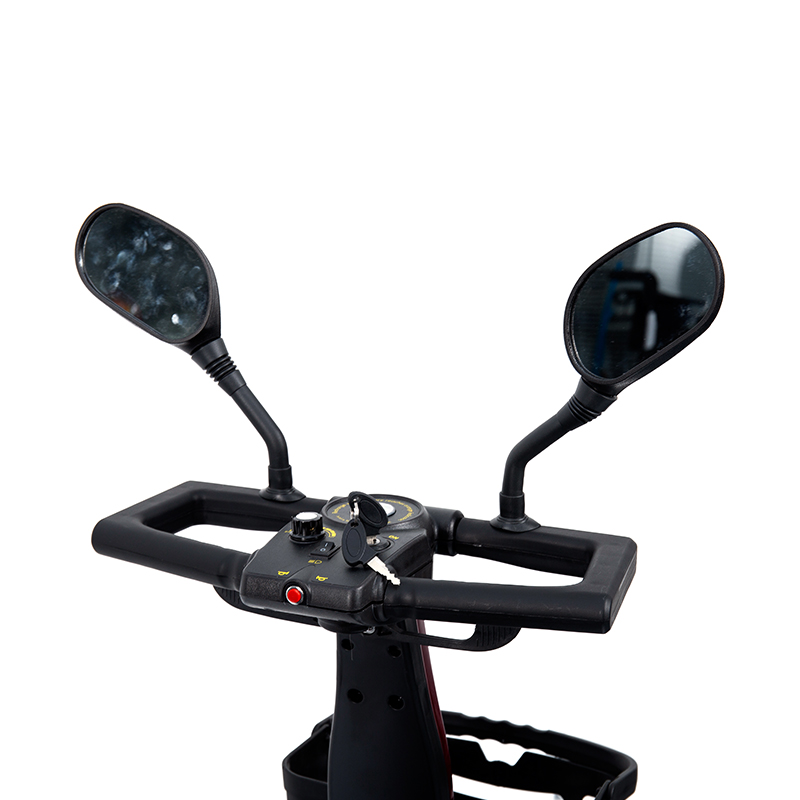 YL-07T 4-hjulet bærbar foldbar elektrisk drevet mobilitetsscooter