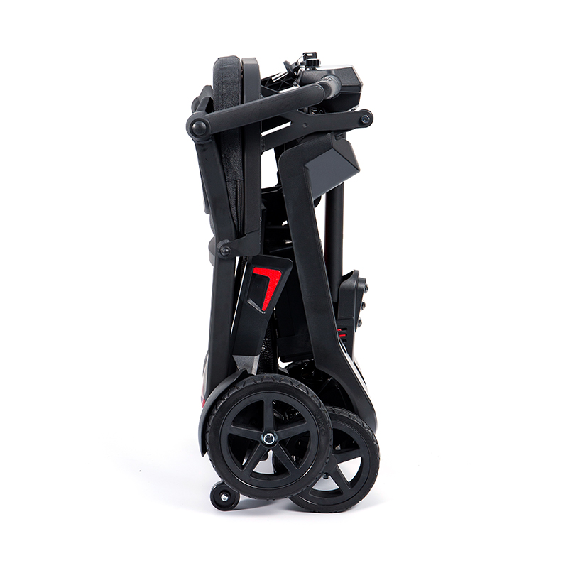 YL-985S 4 Hjul Letvægts Bærbar Sammenfoldelig Rejse El-drevet Scooter