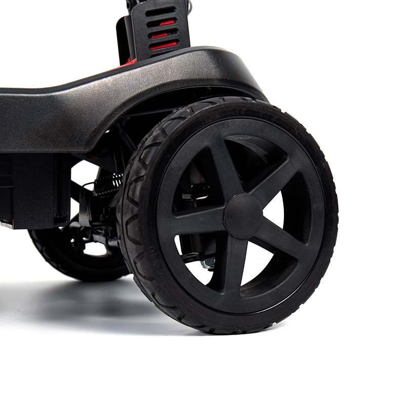 YL-985S 4 Hjul Letvægts Bærbar Sammenfoldelig Rejse El-drevet Scooter