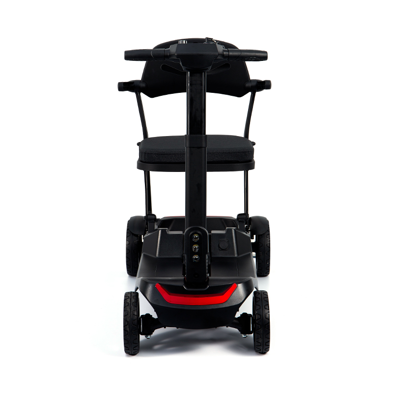 YL-985S 4 Hjul Letvægts Bærbar Sammenfoldelig Rejse El-drevet Scooter