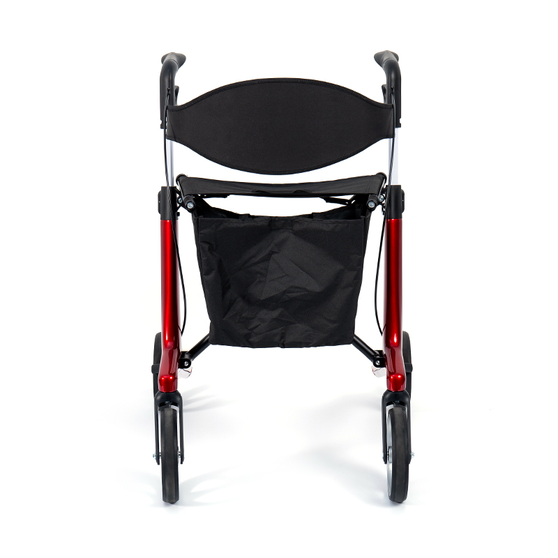 HES-R306 letvægtsrollator – foldbar, TPR-hjul, justerbar, 150 kg vægtkapacitet