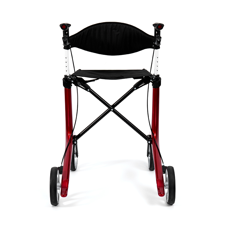 HES-R306 letvægtsrollator – foldbar, TPR-hjul, justerbar, 150 kg vægtkapacitet