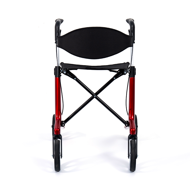 HES-R306 letvægtsrollator – foldbar, TPR-hjul, justerbar, 150 kg vægtkapacitet